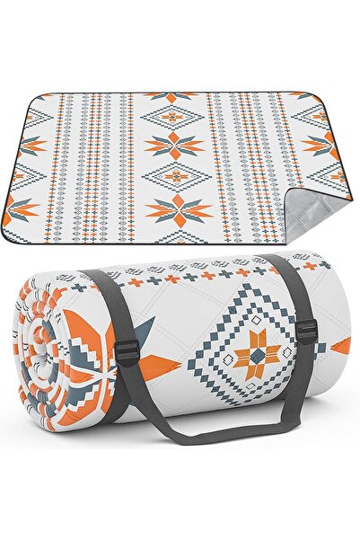 Morvena Picks Pătură de picnic impermeabilă 200x300 cm: Saltea de picnic lava...