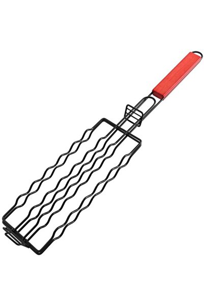 STARSTAR Barbecue Tool Set - Detachable Sausage/Hot Dog Grill, Wooden Handle,...