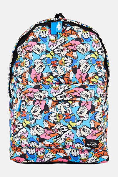 Disney Kids Girl Mickey And Friends Graphic Print Backpack, Multicolor