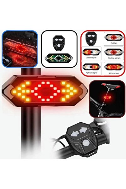 STARSTAR kit w/ a bicycle taillight with flashing effects, sound effects, tur...