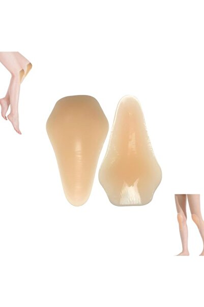 STARSTAR Silicone Self-Adhesive Thickened Knee Brace Protector 2-Pack