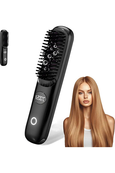 STARSTAR Cordless Mini Hair Straightener Negative Ion Technology 3 Adjustable...