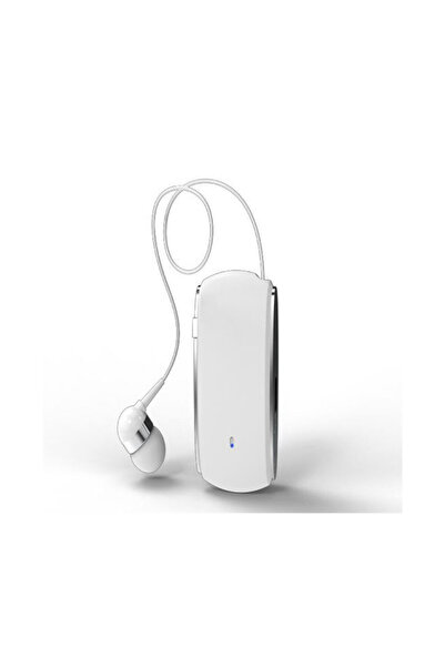 STARSTAR K68 Retractable Lavalier Headphones with Card Slot, Single Ear Clip,...