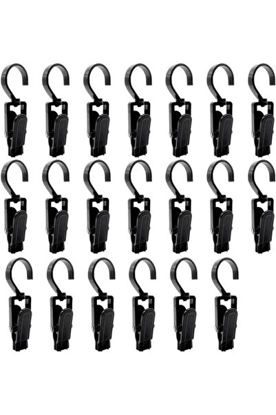STARSTAR 20 anti-slip wearable clips - 360° rotating clips - suitable for tra...
