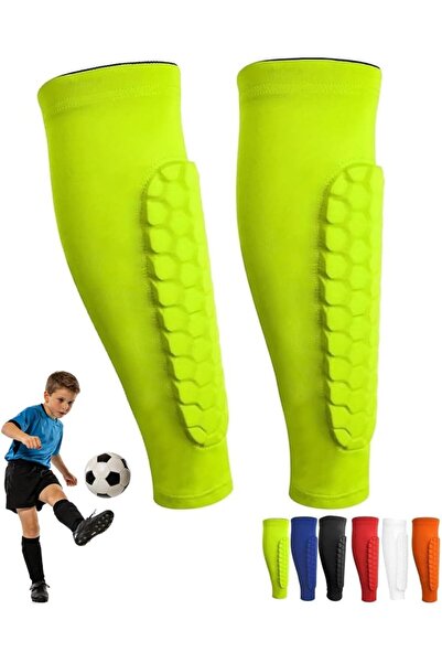 STARSTAR Vegetable Pattern Size M Kids Soccer Shin Guards Set, Shock-Absorbin...