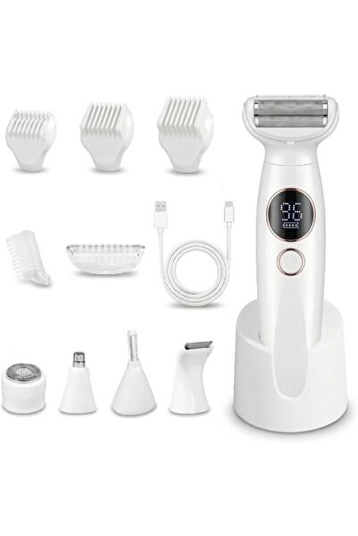 STARSTAR Women's Shaver - Face Trimmer - Skin Care & Body - 5-in-1 Interchang...