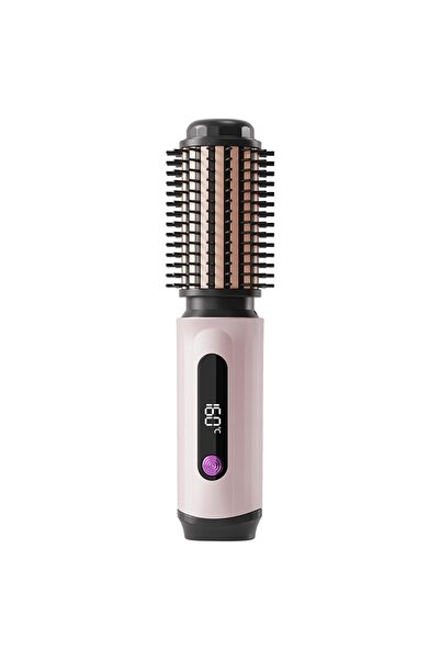 STARSTAR Cordless curling iron, straightener, and heated brush; heats up quic...