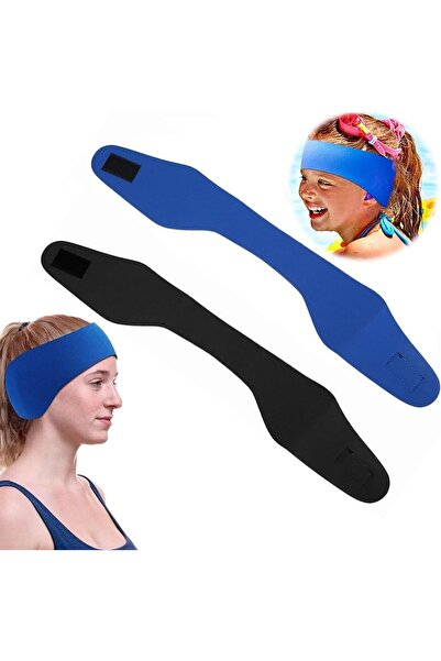 STARSTAR Two-piece elastic swimming headband with ear protection - unisex adu...