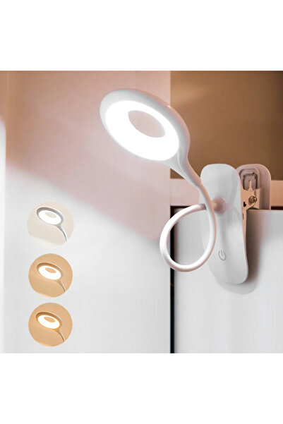 STARSTAR This bedside clip-on lamp features a clip & as a bedside reading lam...