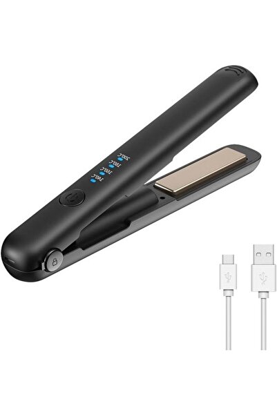 STARSTAR Mini Straightener - Portable Styler - Hair Styling - Cordless & Rech...