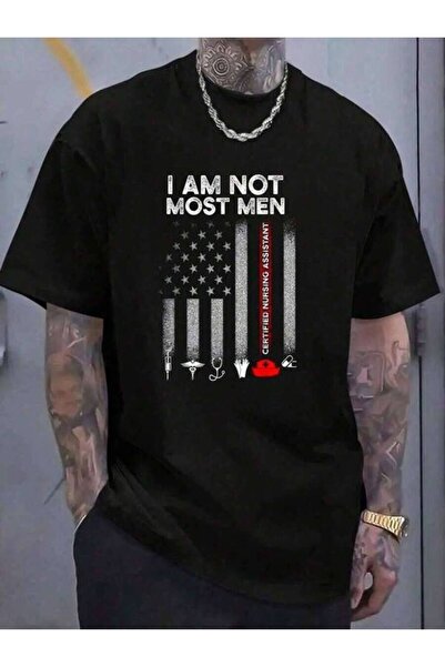 Astogria13 % Cotton Casual Tshirt CNA Most Men Certified Nursing Assistant DA...