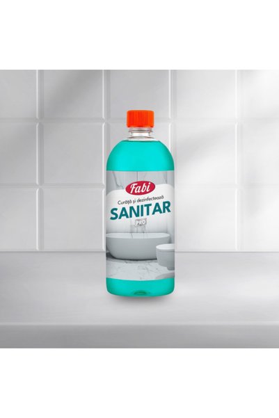 FABI Pro - Detergent sanitar dezinfectant pentru toalete, 1L