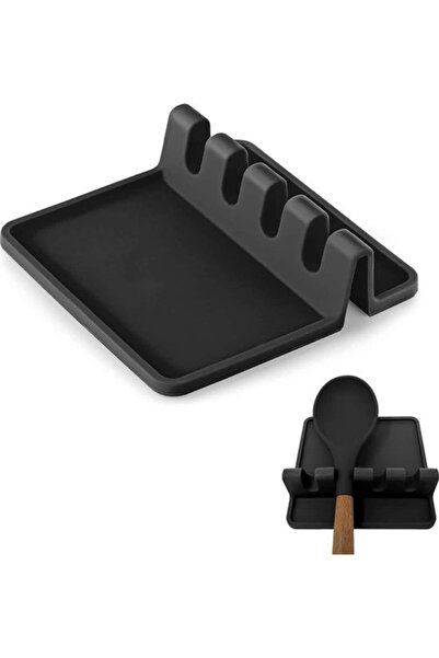 OEM 1 bucată - Suport de ustensile din silicon - Cu scurgător - Pentru ustens...