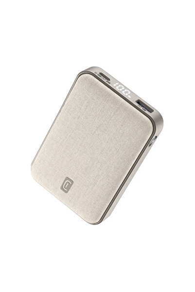 Cellularline Pd 20W Hızlı Şarj Kumaş Kaplı 10.000 Mah Powerbank