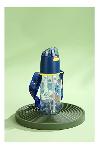 Five Dream House Dinosaur Theme Kids Water Bottle Spray Cup, 580ML Leakproof ...