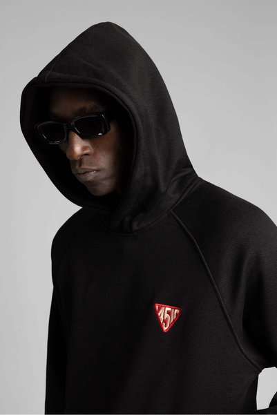 Catch Minimal Nakış Detaylı Kapüşonlu Sweatshirt
