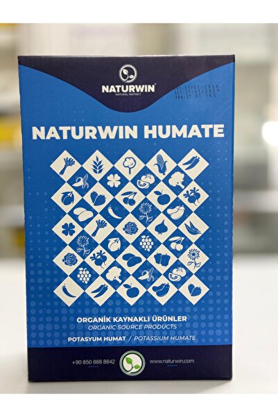 Naturwin Humate Potasyum Humat Kaynaklı İthal Toz Hümik Fülvik Asit Organik K...
