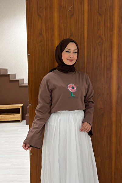 Faya Boutique Brown Hello Friday Basic Blouse