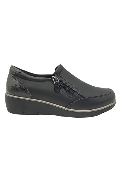 BATA Comfort Slip‑On Shoes with Side Zip