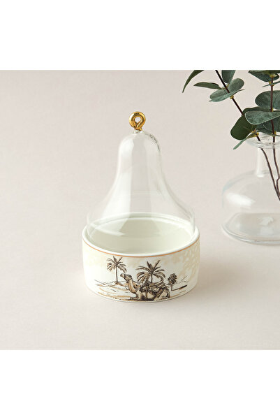 Lifestyle Nomad Luxe Date Bowl with Glass Lid - 11.5 cms
