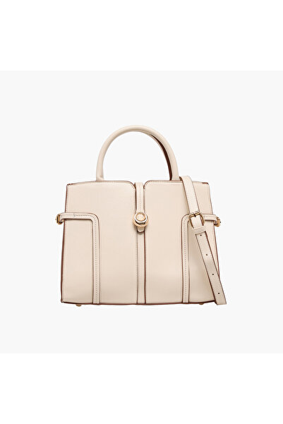 Adore Solid Tote Bag with Detachable Strap