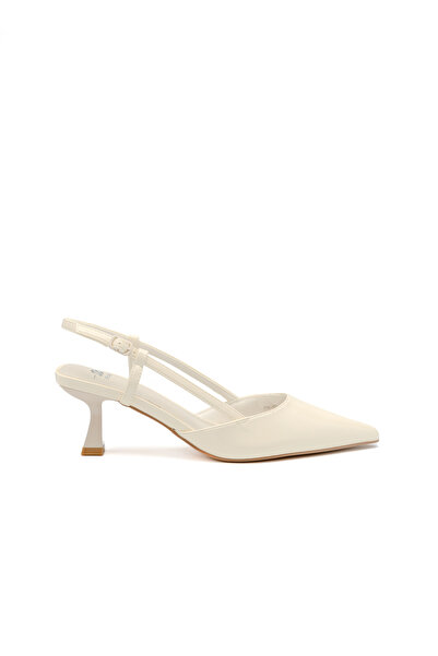 BATA Pointed Slingback Low Heel Shoes
