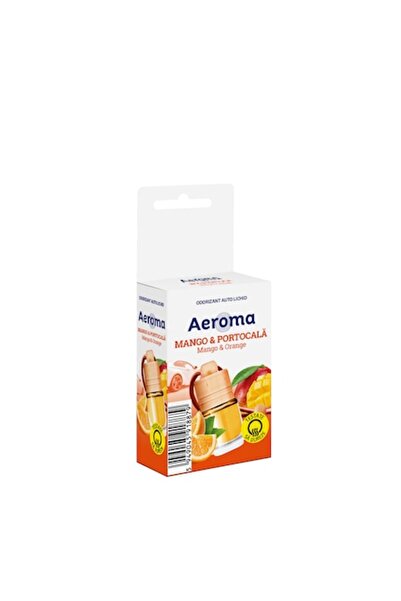 Aeroma Odorizant auto, Fresh Bottle, Mango și Portocală 6ml