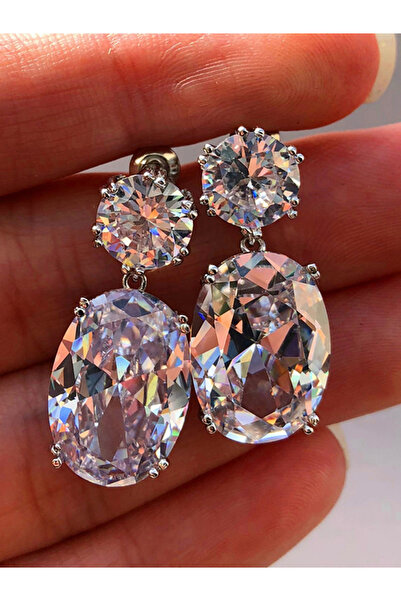 Take Two By Styli Embellished Dangle Earrings