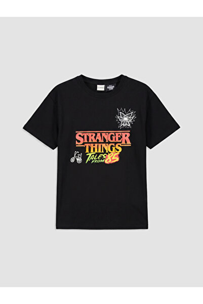 LC Waikiki Stranger Things Printed Boys' T-Shirt