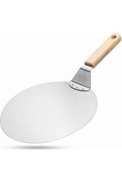 OEM Lopată de pizza Burnic din oțel inoxidabil - Rotundă - Pentru grătar și c...