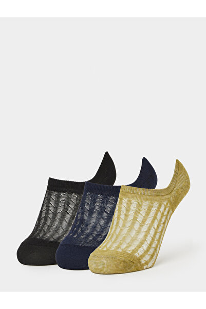 Styli Pack of 3 - Breathable Shoe Liner Socks
