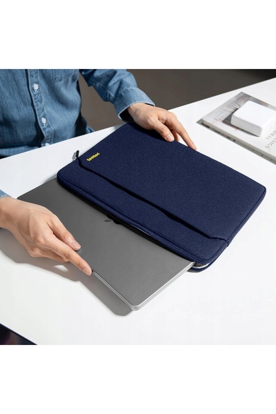 NO BRAND Husă pentru Macbook Air/Pro 14 " tomtoc light-a18 Albastru