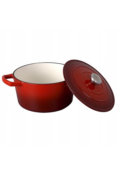 MG HOME |   Oală din fontă 4 l INFINITO 22 cm cu capac / emailată