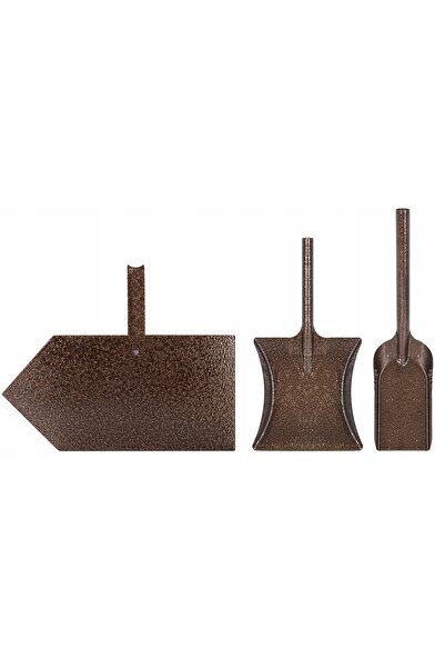NO BRAND Set de lopeți pentru cuptor de cărbune, mopper, bronz