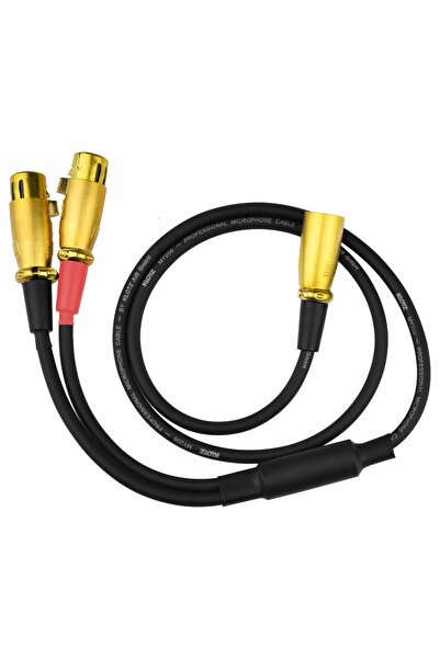 NO BRAND Cablu 2x XLR (femă) - XLR (tată) Klotz 2,5m