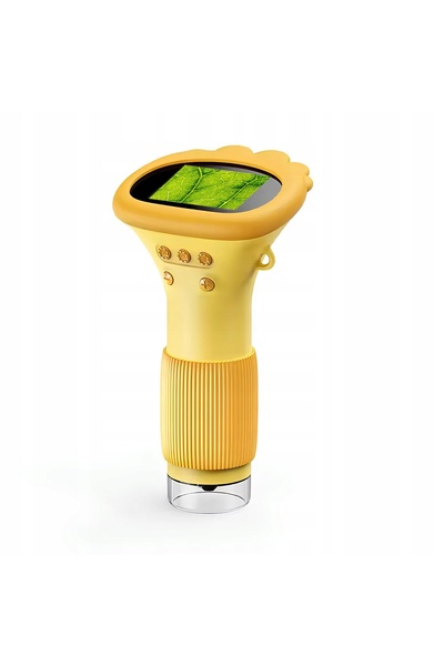 Renew Force Microscop de buzunar mini 1000X, jucării educative portabile pent...