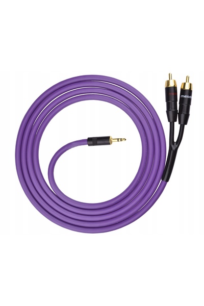 NO BRAND Cablu Jack 3.5 - 2RCA CINCH MELODIKA MDMJ2R60 6m