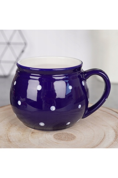 NO BRAND Set de 4 căni BECZUŁKA pentru cafea, ceai, plante aromatice și vin f...