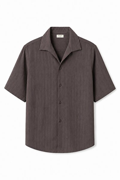 Antioch Modal blend striped shirt