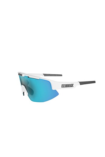 BLIZ Ochelari de soare Matrix Small, albi mat/albastru fumuriu, multi OS