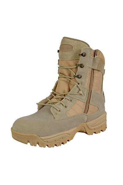 NO BRAND Bocanci tactici Texar Desert Ghost, din piele, militari, cu fermoar ...