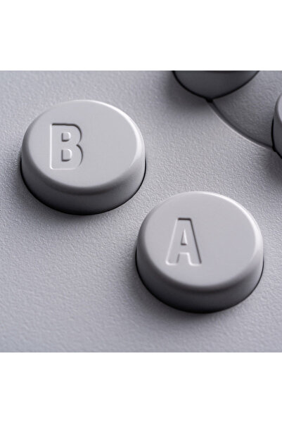 NO BRAND Controler Bluetooth 8BitDo 64 Alb