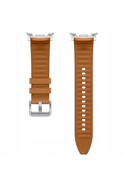 Samsung Curea hibridă pentru Galaxy Watch8 Classic (S/M/L) karmel