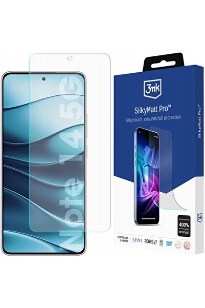 3MK Folie de protecție mată Silky Matt Pro pentru Redmi Note 14 5G