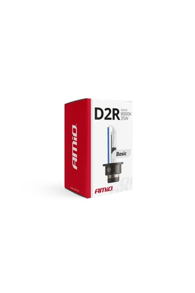 AMIO LAMPĂ XENON BULBĂ XENON XENON D2R 8000K LĂMPE HOMOLOGARE 2 BUCĂȚI