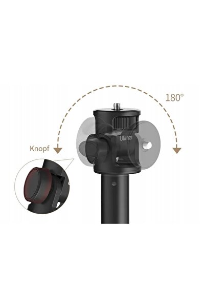 ulanzi Stativ de lumină portabil 36.5-200cm 1/4, Stativ de iluminat studio MT-79