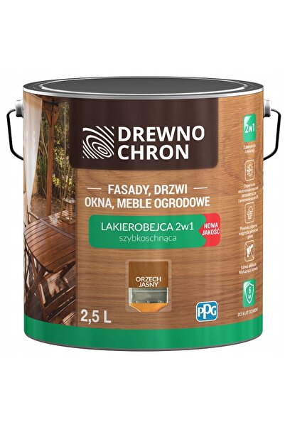 Drewnochron LAKIEROBEJCA 2IN1 2,5L NUT BRIGHT