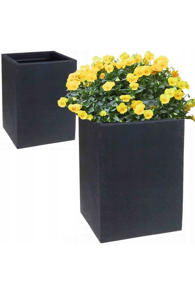Koopman International Jardinieră mare de grădină, ghiveci de exterior din pla...