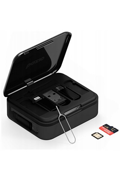 NO BRAND Cablu Bazic GoCharge Loop 5-în-1 Lightning, USB-A, Micro USB, 1 m, n...