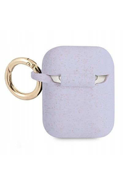 NO BRAND Husă de protecție din silicon cu sclipici Guess pentru căști AirPods...